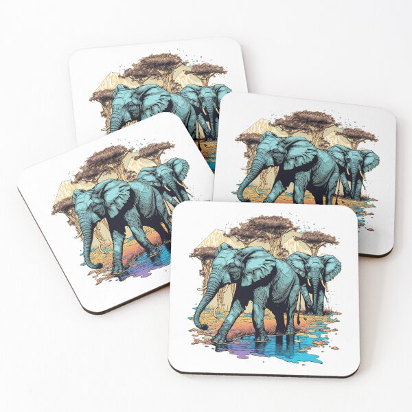 Item preview, Elephant Legends of Africa designed and sold by WildlifeSafari.