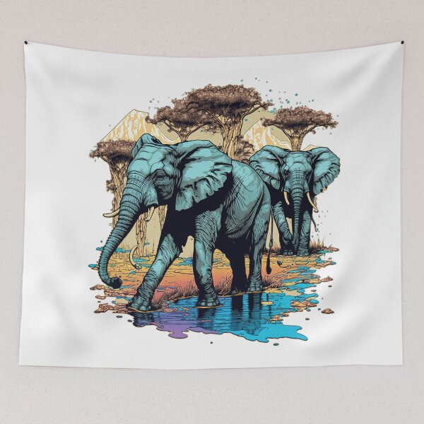 Item preview, Elephant Legends of Africa designed and sold by WildlifeSafari.