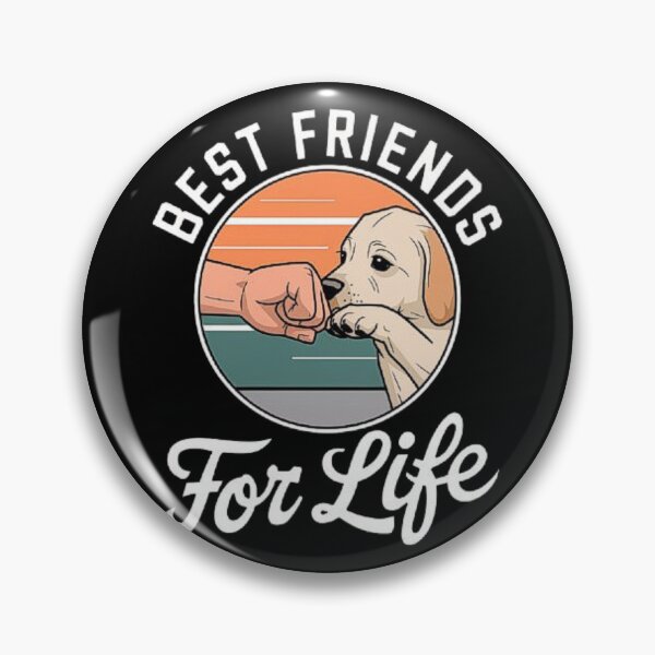 Item preview, Best Friends For Life - Dog and Human Fist Bump designed and sold by love3617.