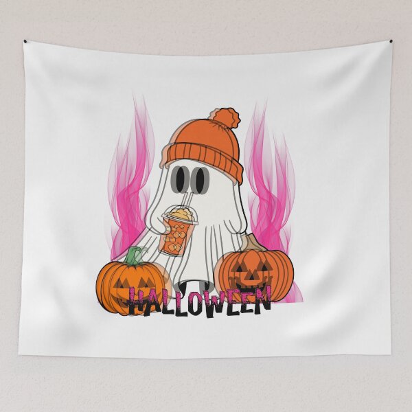 Item preview, Psychedelic Ghost on Halloween designed and sold by NosionDesigns.