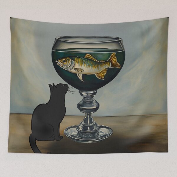 Item preview, THE CAT AND FISH DESIGN designed and sold by asudesign.