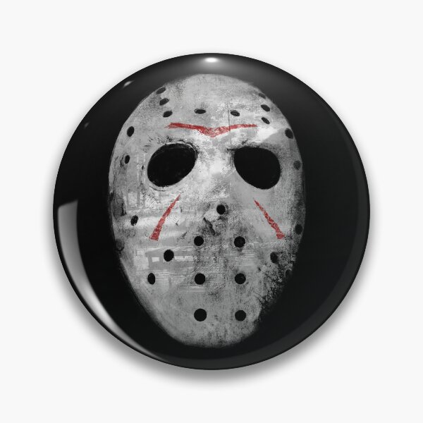Item preview, Jason Mask and Crystal Lake - Friday the 13th Horror Art designed and sold by trentnin.