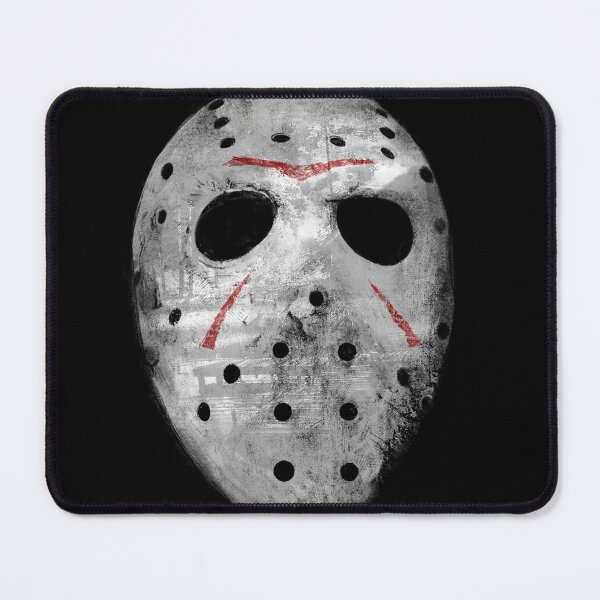 Item preview, Jason Mask and Crystal Lake - Friday the 13th Horror Art designed and sold by trentnin.