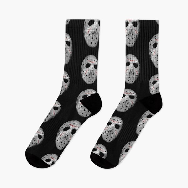 Item preview, Jason Mask and Crystal Lake - Friday the 13th Horror Art designed and sold by trentnin.