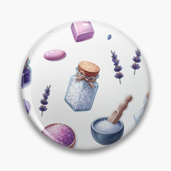 Item preview, Lavender Soap and Salt Collection Stickers designed and sold by FlowerMyLove.