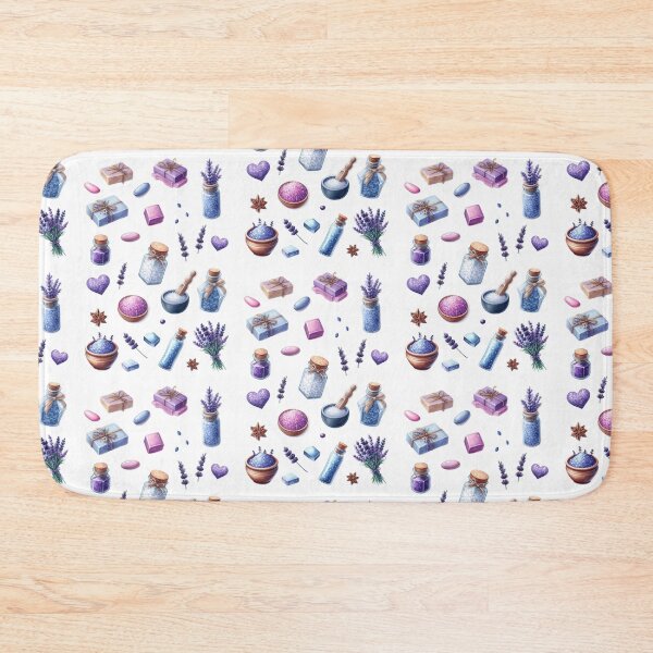 Item preview, Lavender Soap and Salt Collection Stickers designed and sold by FlowerMyLove.