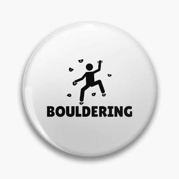 Item preview, BOULDERING (2) - BLACK designed and sold by ArtsyCity.