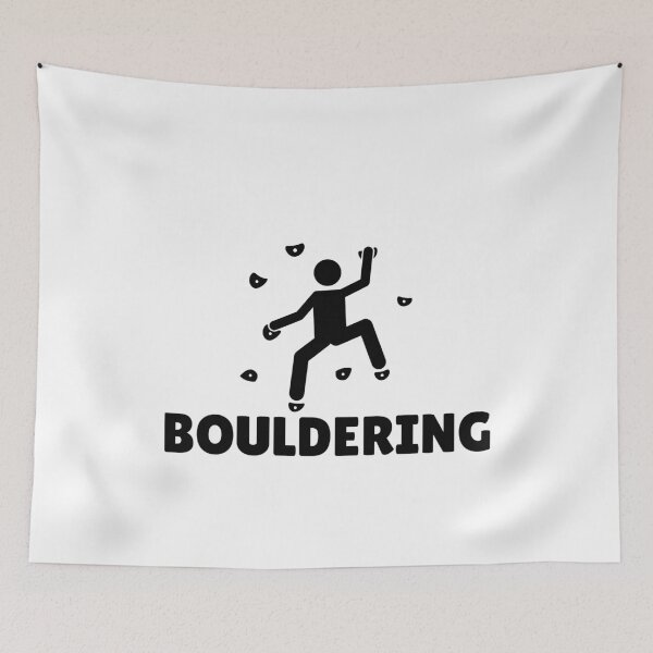 Item preview, BOULDERING (2) - BLACK designed and sold by ArtsyCity.