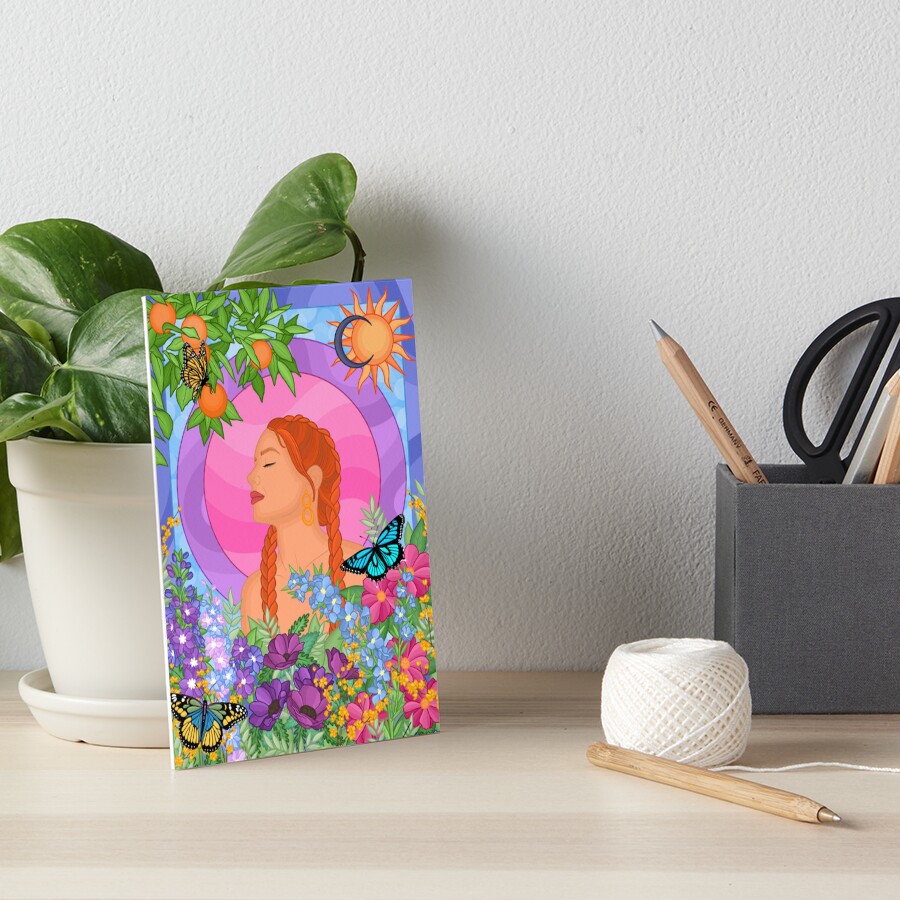 Item preview, Art Board Print designed and sold by MoonbeamMaya.