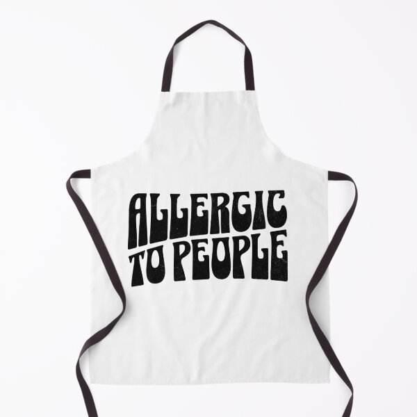 Item preview, Allergic to people | Retro Design designed and sold by studiokanvis.