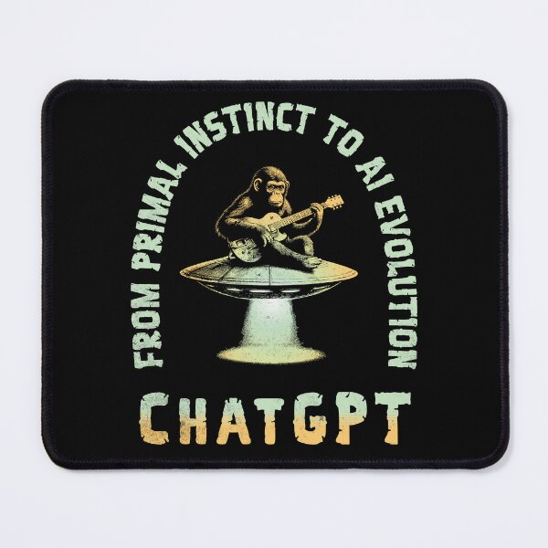 Item preview, From Primal Instinct To AI Evolution, Chat GPT designed and sold by A.I. Took My Job!.