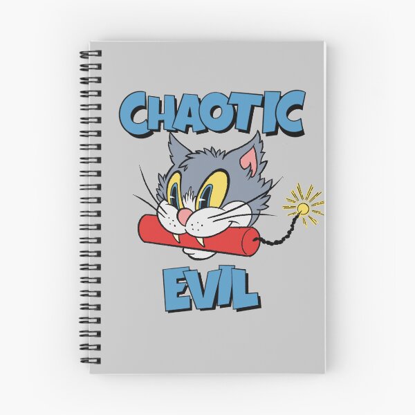 Item preview, Chaotic Evil Cat designed and sold by RedGooseInk.