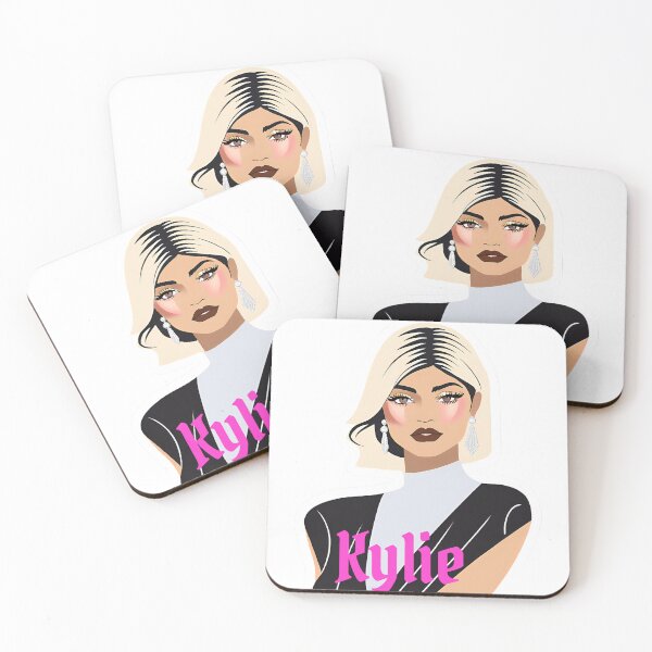 Item preview, Glamorous Kylie Jenner Design – Beauty and Fashion Icon Art designed and sold by Stefiivn.