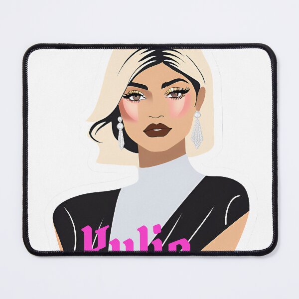 Item preview, Glamorous Kylie Jenner Design – Beauty and Fashion Icon Art designed and sold by Stefiivn.