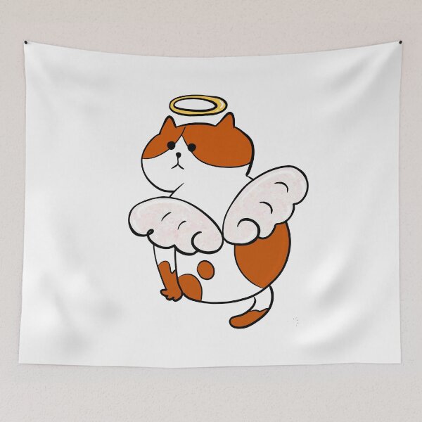 Item preview, Angel cat designed and sold by Gomiromi.