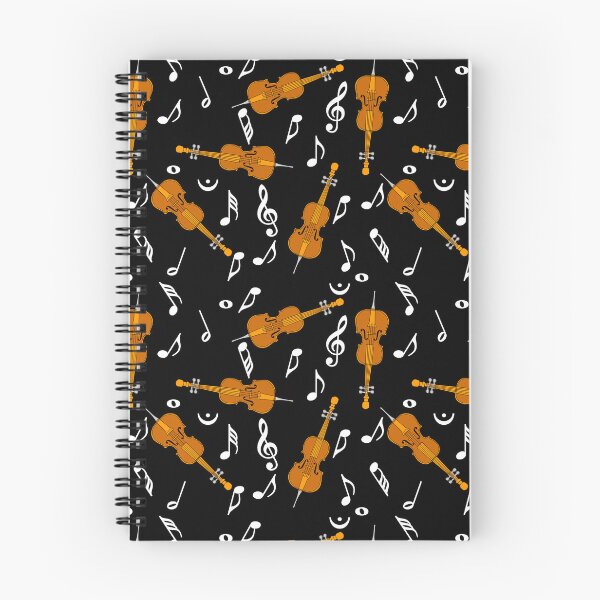 Item preview, Cello White Music Notes Pattern 2 designed and sold by BartholGraphics.
