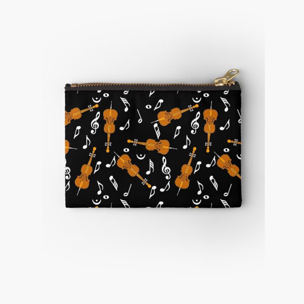Item preview, Cello White Music Notes Pattern 2 designed and sold by BartholGraphics.