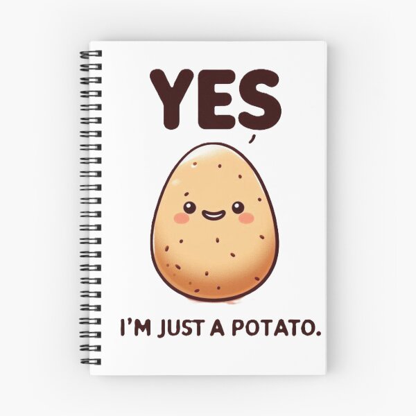 Item preview,  Cheerful Potato Affirmation / Afirmação da Batata Alegre designed and sold by debbiebento.