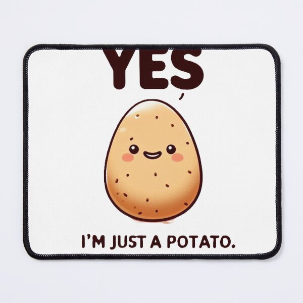 Item preview, Cheerful Potato Affirmation / Afirmação da Batata Alegre designed and sold by debbiebento.
