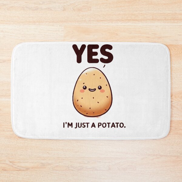 Item preview, Cheerful Potato Affirmation / Afirmação da Batata Alegre designed and sold by debbiebento.