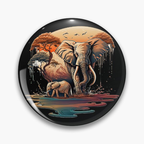 Item preview, Majestic African Elephant Journey designed and sold by WildlifeSafari.