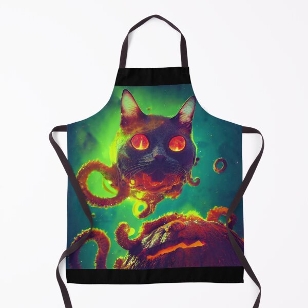 Item preview, Am Nightmares Cat. Halloween Poster designed and sold by CosmicBlesedEye.