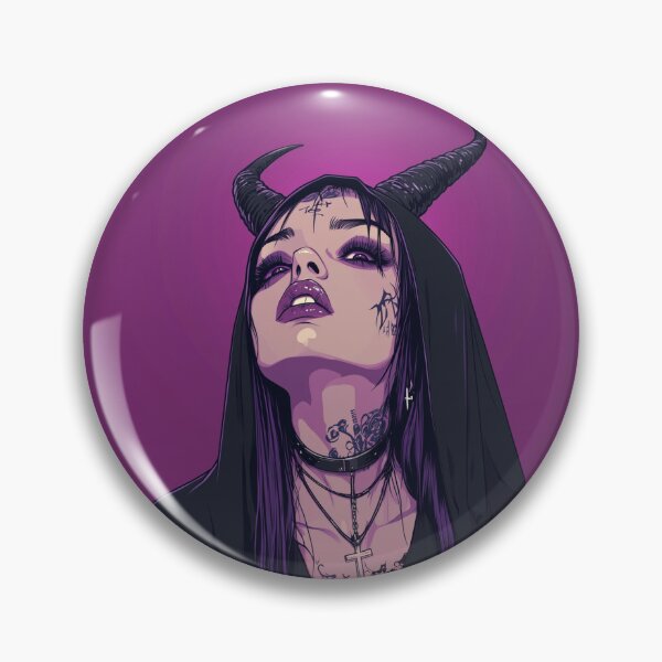 Item preview, Demon Nun Girl designed and sold by CursedbyLilith.
