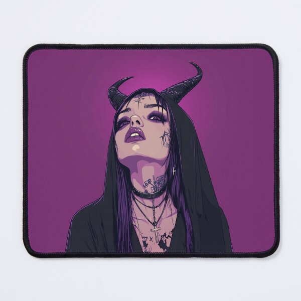 Item preview, Demon Nun Girl designed and sold by CursedbyLilith.