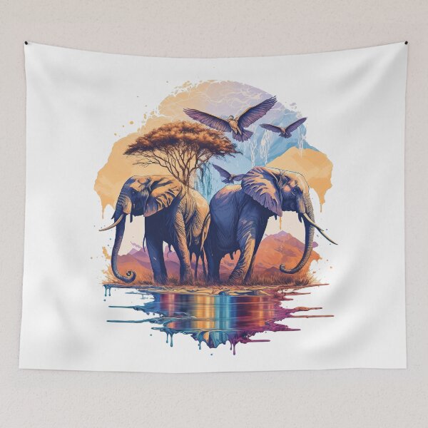 Item preview, African Elephant Beauty designed and sold by WildlifeSafari.