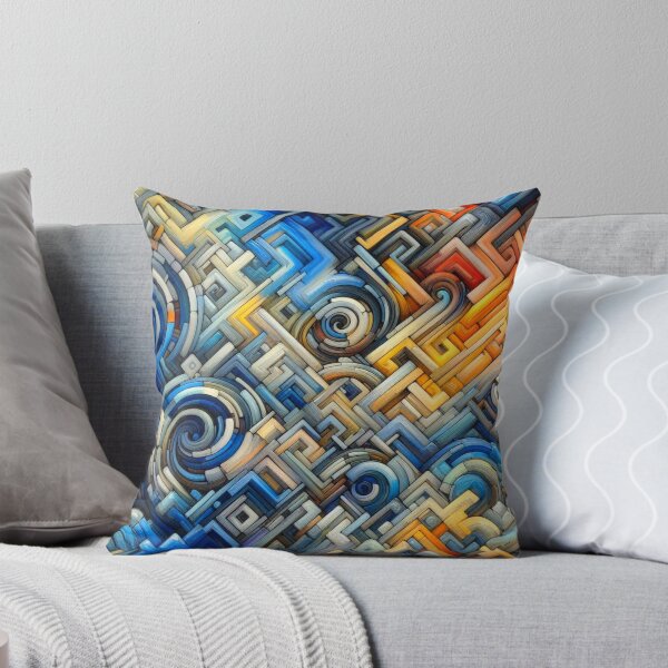 Item preview, Abstract Maze Art designed and sold by Halifaxartguy.