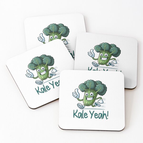 Item preview, Kale Yeah - Funny Kale Running, Healthy Living and Eating designed and sold by DesignbyJanja.