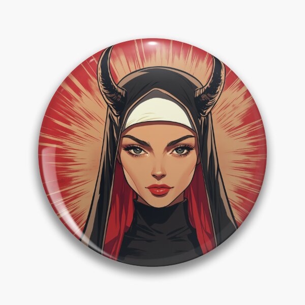 Item preview, Evil Nun designed and sold by CursedbyLilith.