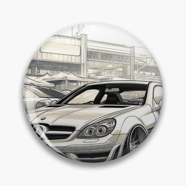 Item preview, Manga Style SLK R171 in a Japanese Parking Area designed and sold by 73corners.