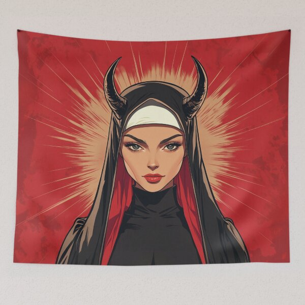 Item preview, Evil Nun designed and sold by CursedbyLilith.