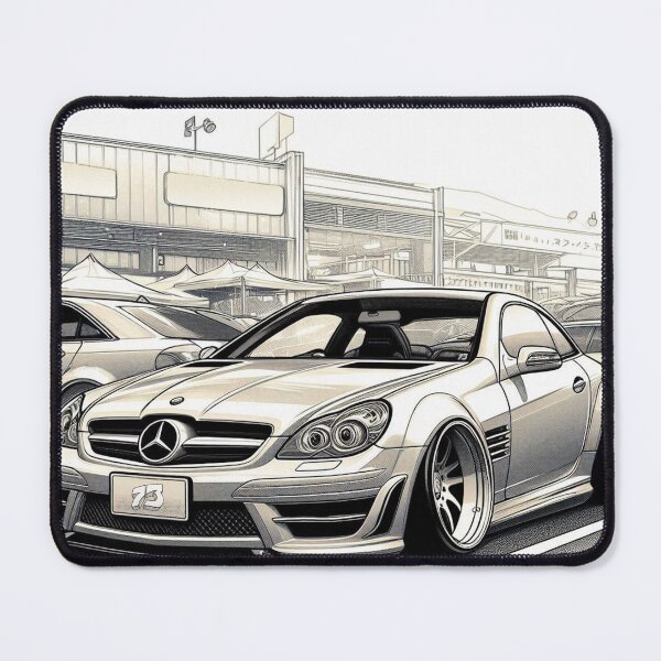 Item preview, Manga Style SLK R171 in a Japanese Parking Area designed and sold by 73corners.