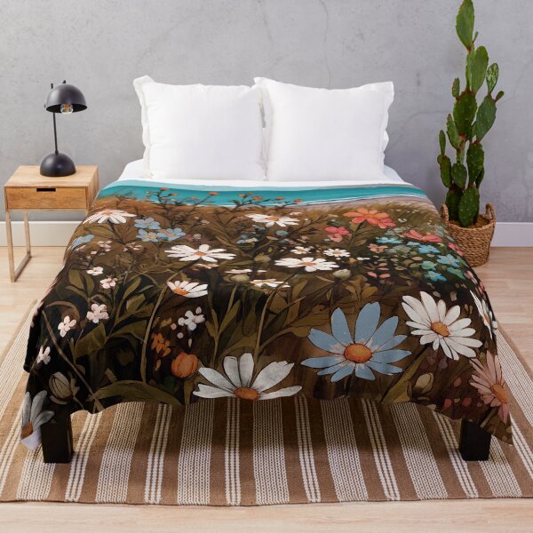 Item preview, Boho Wildflowers Cottagecore Countryside Coastal Wildflowers 3 of 4 designed and sold by Beachy.