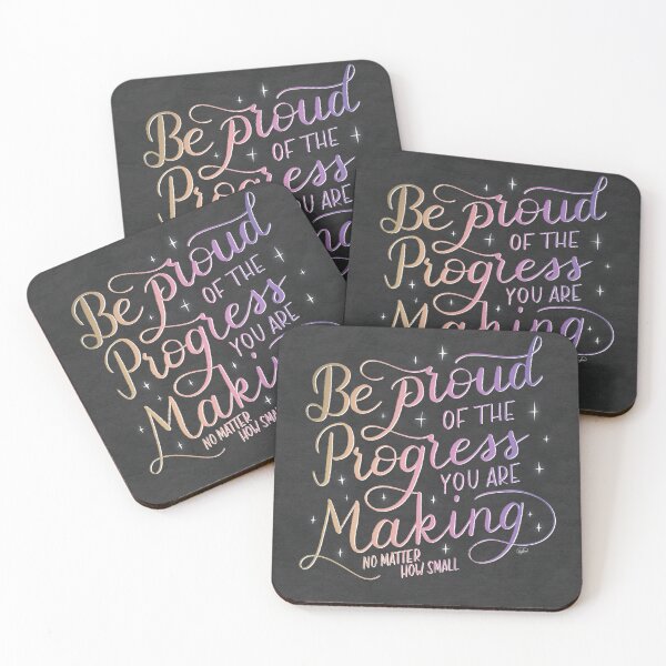 Item preview, be proud of your progress designed and sold by Taylina.