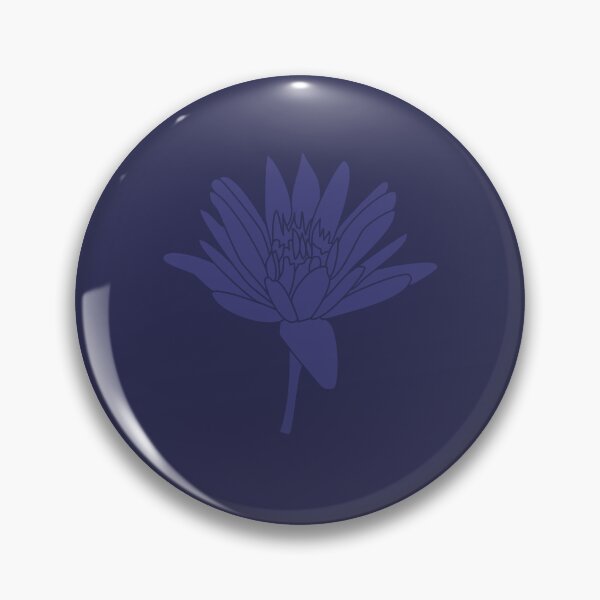 Item preview, Lotus Diagonals Deep Blue designed and sold by Art in My Loft.