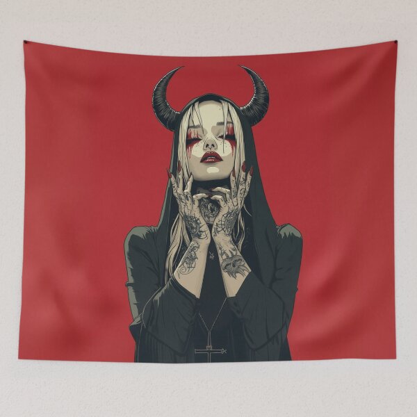Item preview, Evil Nun designed and sold by CursedbyLilith.