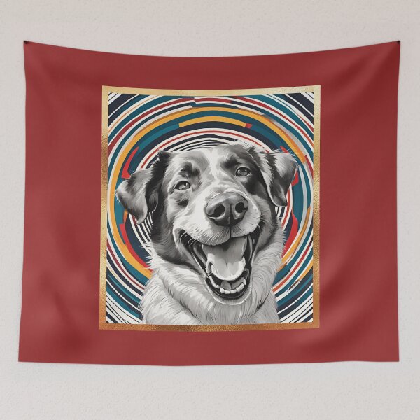 Item preview, Dog Animals Circle Nature designed and sold by Design_Your_Day.
