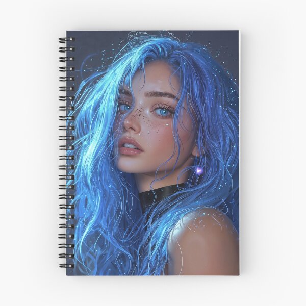 Item preview, The Enigmatic Blue designed and sold by oanaunciuleanu.