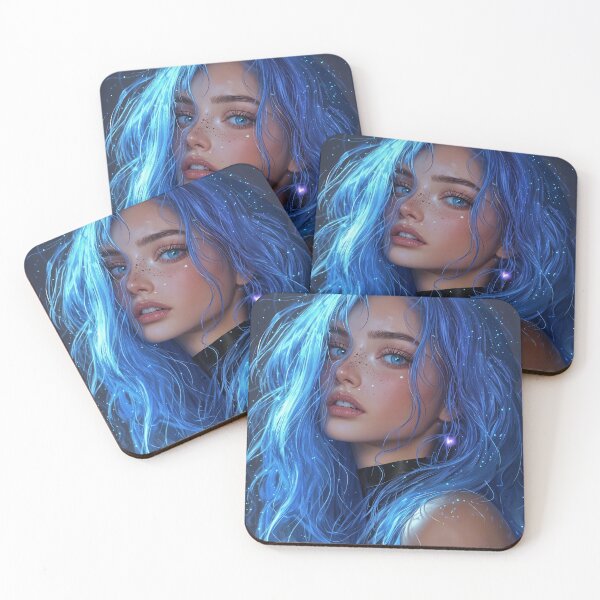 Item preview, The Enigmatic Blue designed and sold by oanaunciuleanu.
