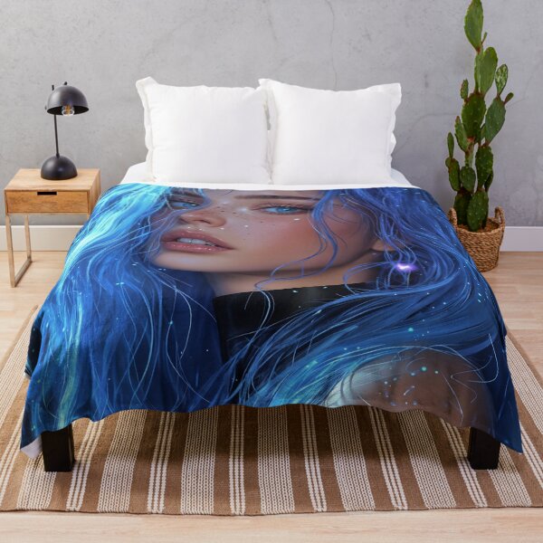 Item preview, The Enigmatic Blue designed and sold by oanaunciuleanu.