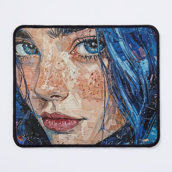 Item preview, The Enigmatic Blue designed and sold by oanaunciuleanu.
