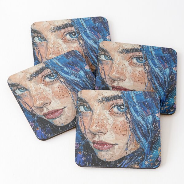 Item preview, The Enigmatic Blue designed and sold by oanaunciuleanu.
