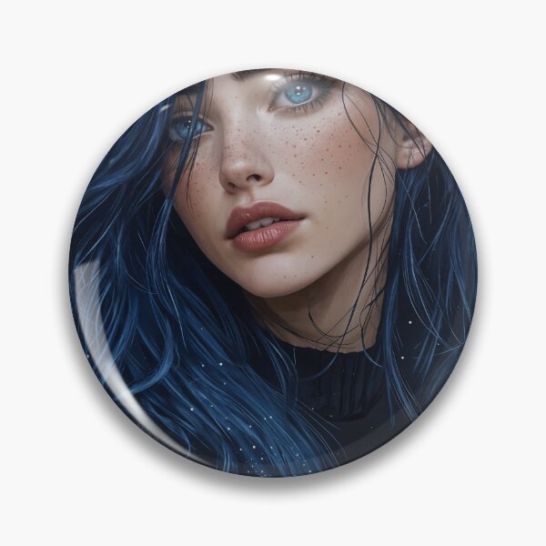 Item preview, The Enigmatic Blue designed and sold by oanaunciuleanu.