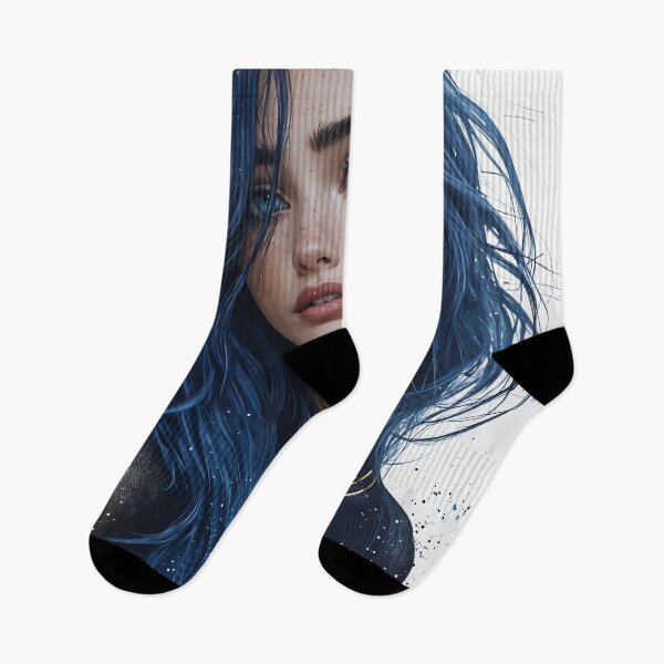 Item preview, The Enigmatic Blue designed and sold by oanaunciuleanu.