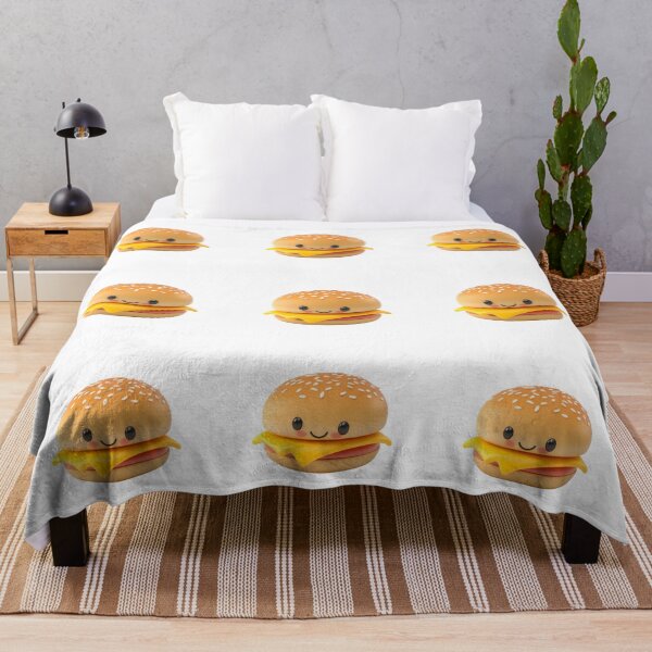 Item preview, Cartoon Style Cheeseburger Hamburger Sandwich Logo Stickers, Logo, Illustration, Wall arts, Art Prints and More designed and sold by Kevin Lou.