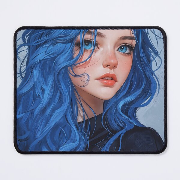 Item preview, The Enigmatic Blue designed and sold by oanaunciuleanu.