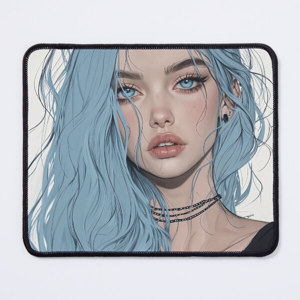 Item preview, The Enigmatic Blue designed and sold by oanaunciuleanu.